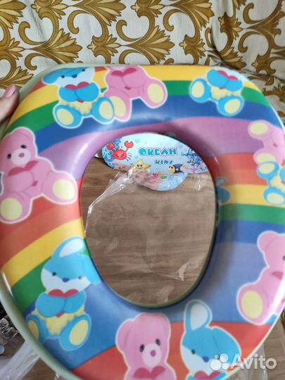 Продам мягкую сидушку для унитаза