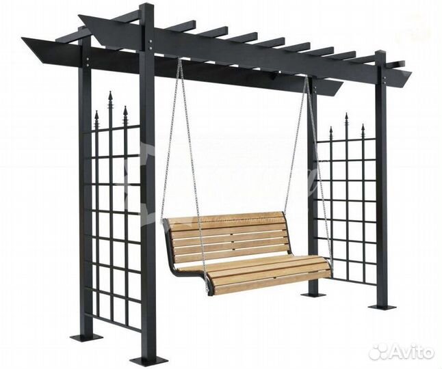 Качель с перголой