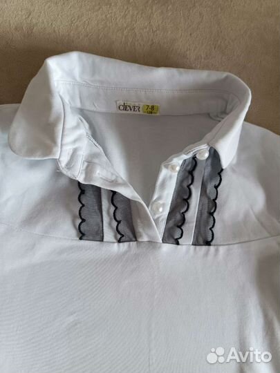 Блузка для школы, рост 128