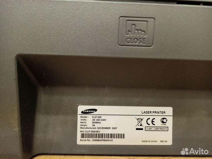 Цветной лазерный принтер samsung