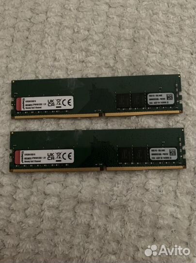 Оперативная память ddr4 16gb kingston 2666