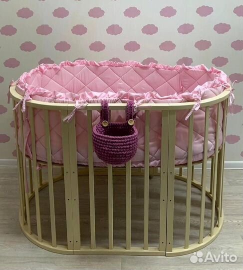 Комплект бортики в кроватку
