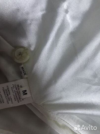 Кожаный пиджак жакет женский Sasch