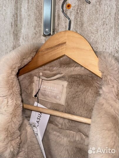 Дубленка женская новая 44