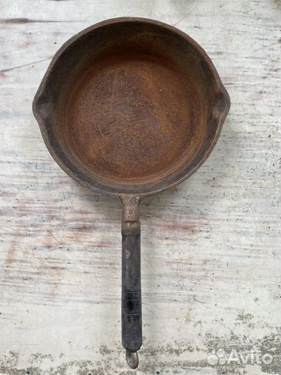 Сковорода чугунная СССР