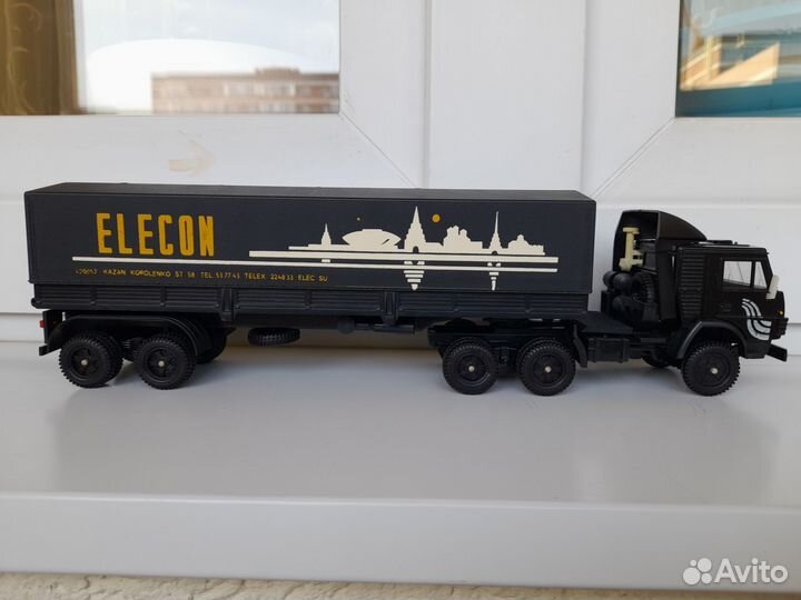 Камаз 5410 с одаз 9370 элекон 90е 1:43