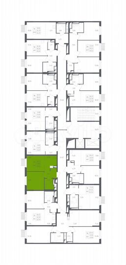 2-к. квартира, 32,6 м², 4/14 эт.