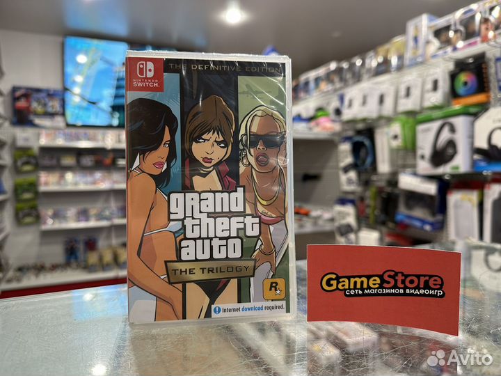 Grand Theft Auto The Trilogy Nintendo Switch