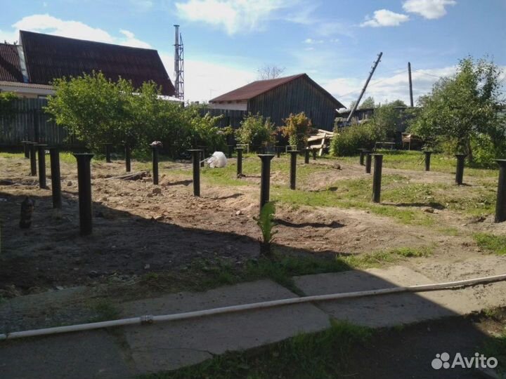 Монтаж винтовых свай