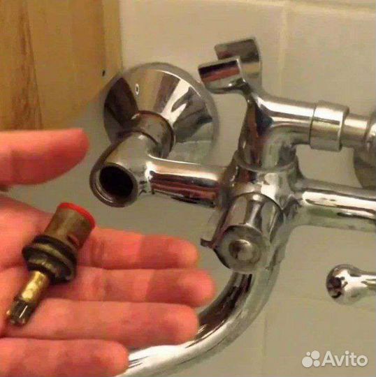 Сантехник, Замена ремонт смесителя кухня ванна