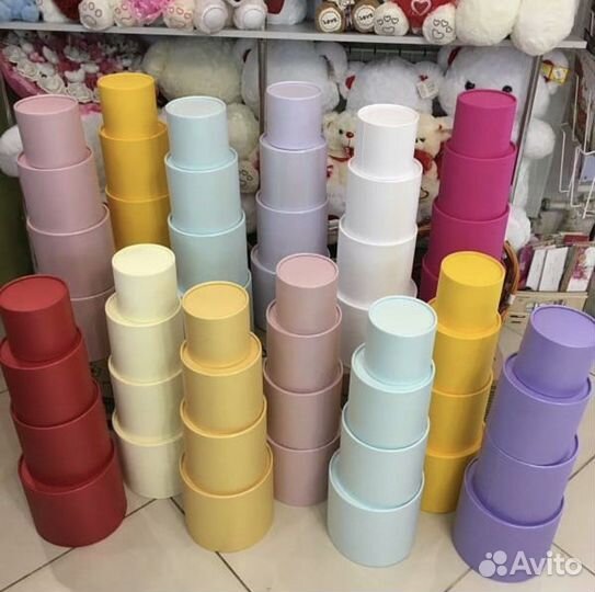 Шляпные коробки для цветов