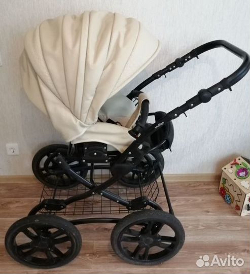 Коляска 2 в 1 эко кожа