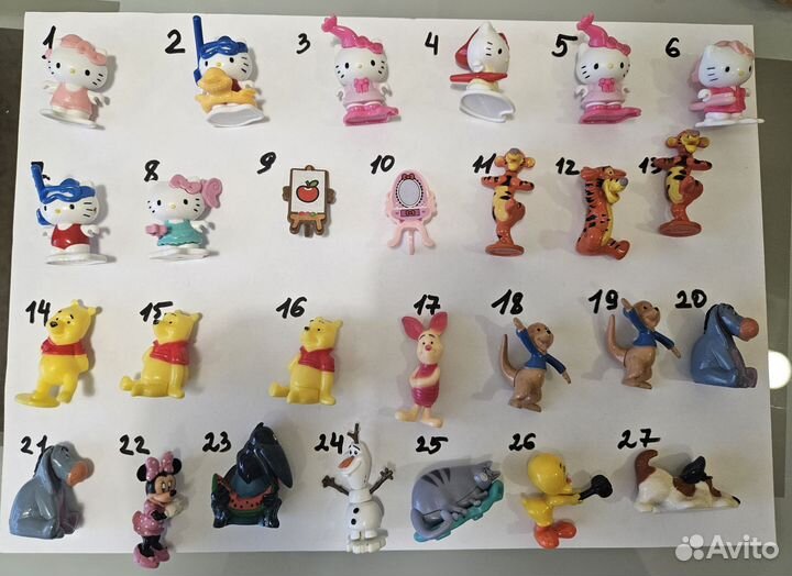 Игрушки от киндера (листать фото)