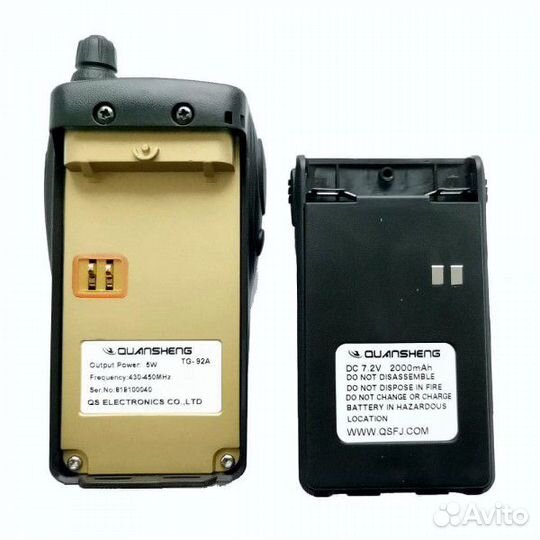 Рация Quansheng TG-92A (Vector VT-44H)