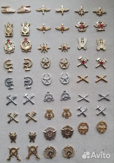 Эмблемы родов войск СССР. Полная подборка