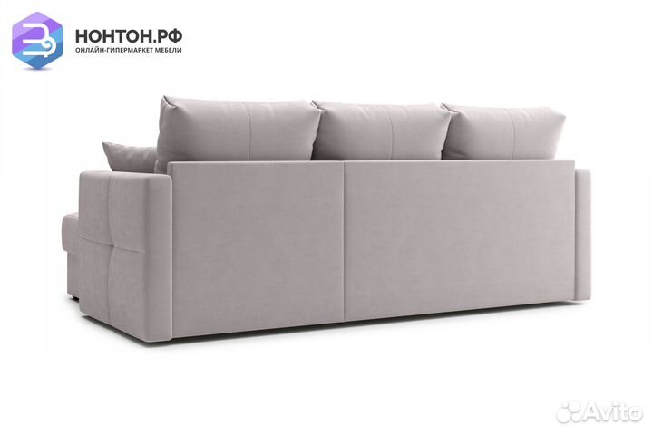 Диван угловой дельфин Вита бежевый