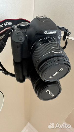 Зеркальный фотоаппарат canon eos 600d