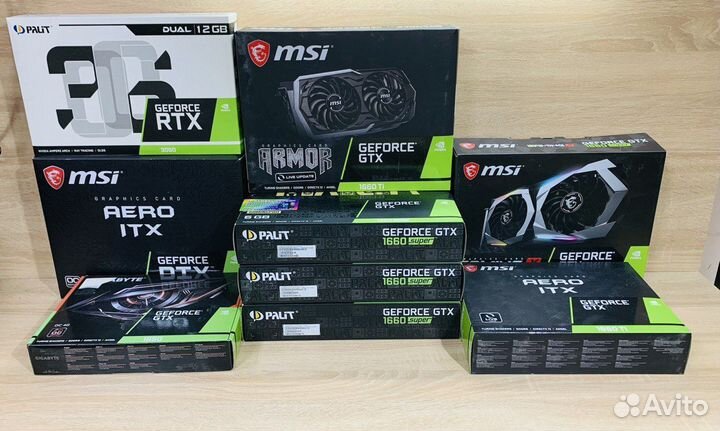 Видеокарты Trade-in новые и б.у