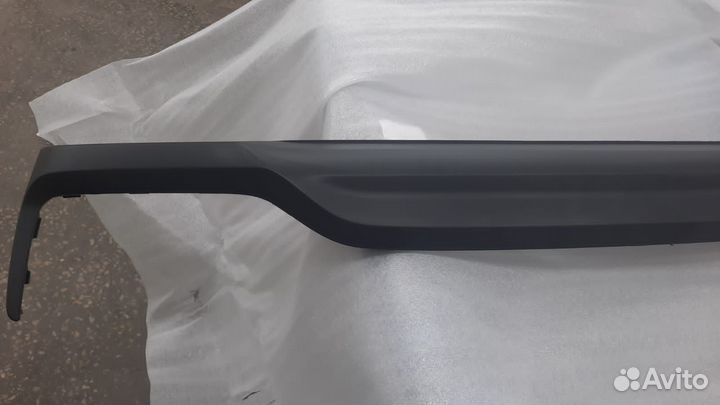 Накладка заднего бампера solaris