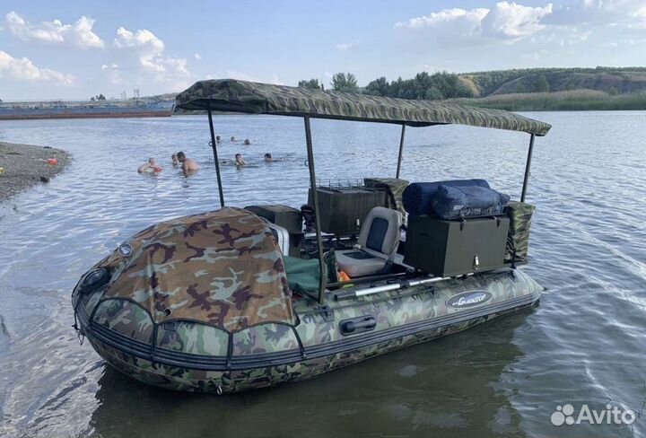 Тент для пвх лодки туристический