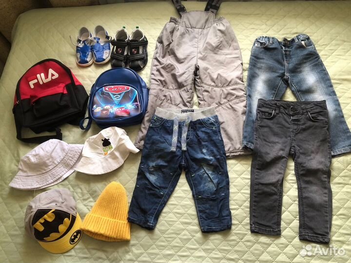 Пакет вещей на мальчика