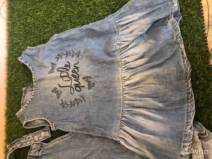 Вещи пакетом на девочку 80-86р