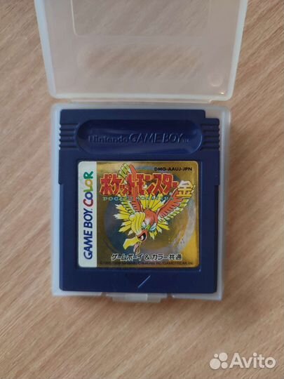 Pokemon Gold JPN (японское издание)