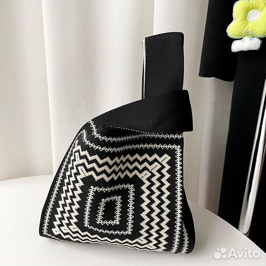 Сумка вязаная в разных расцветках