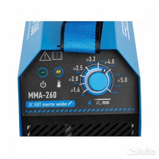 Сварочный аппарат инверторный solaris MMA-260 (230