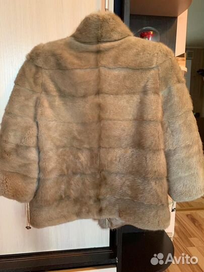 Норковый полушубок