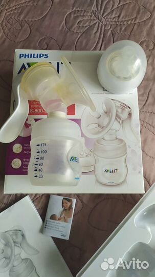 Молокоотсос avent ручной