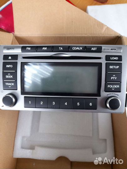 Магнитола штатная hyundai santa fe