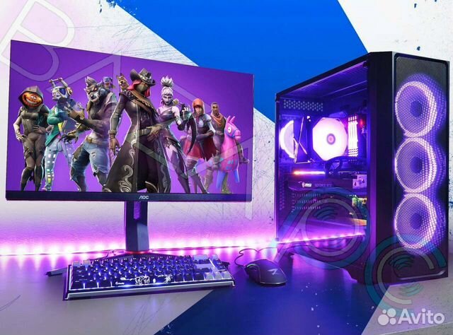 Новый пк Ryzen 5 3600x / RTX 4070 купить в Москве | Электроника | Авито