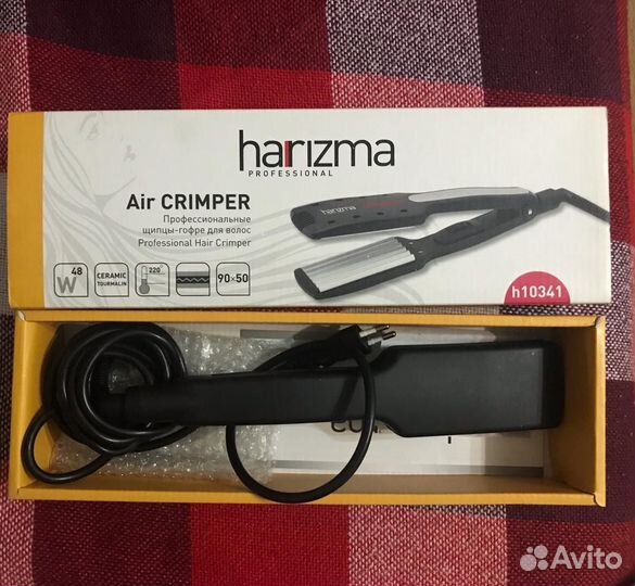 Щипцы плойка гофре Harizma