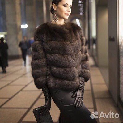 Соболь мех комплект на жилет