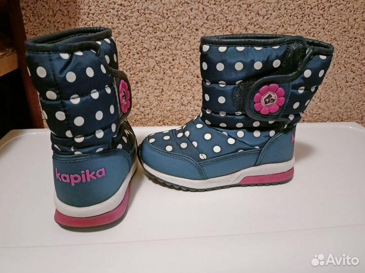 Зимние сапоги Kapika для девочки 26 размер
