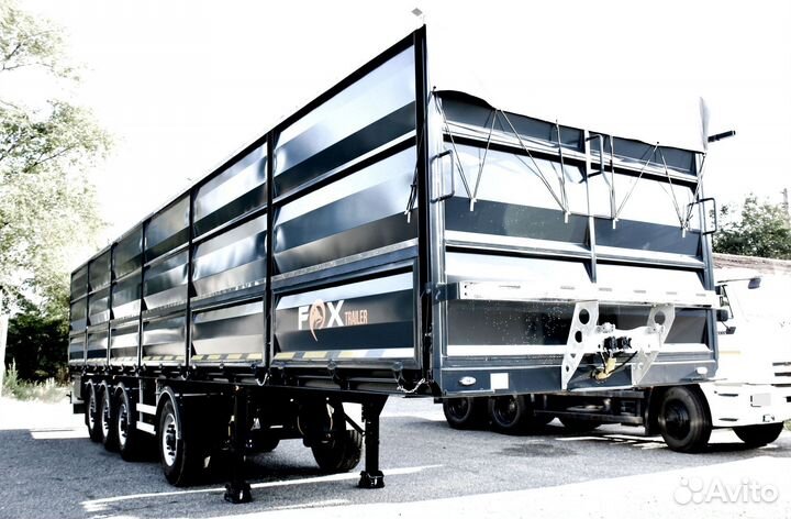 Полуприцеп зерновоз FOX Trailer Зерновоз-бортовой 3+1, 2023