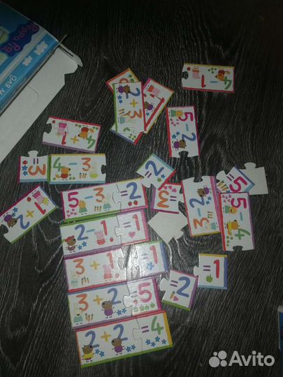 Настольные игры, пазлы Свинка пеппа