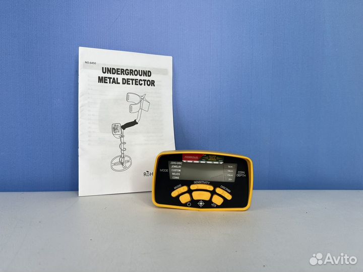 Металлоискатель 6450 md новый