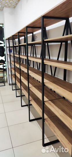 Стеллажи для магазина обуви
