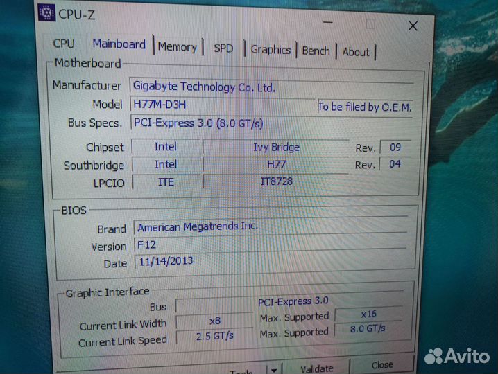 Игровой пк на Intel Core i7-3770K и gtx1060 6gb