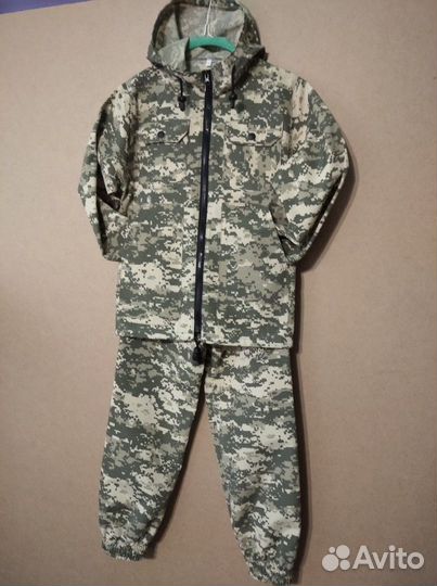 Костюм детский камуфляжный (светлый пиксель)
