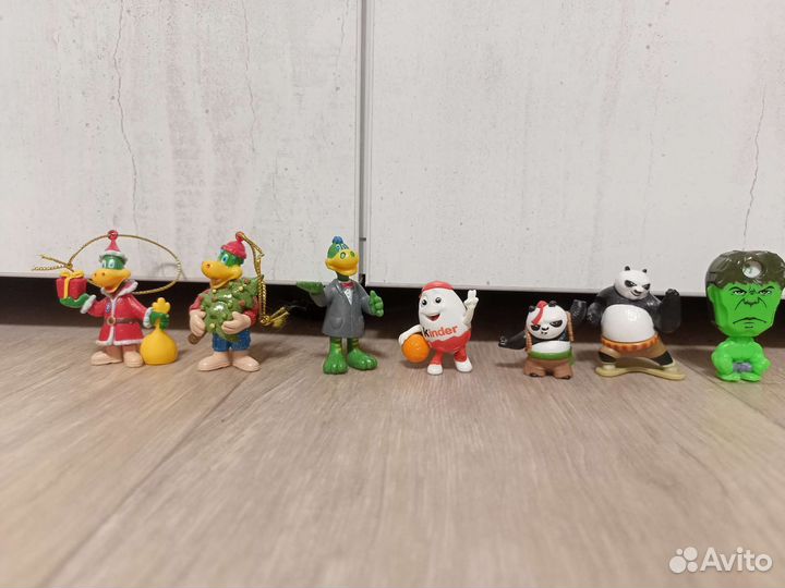 Игрушки из киндер сюрприза и Растишки