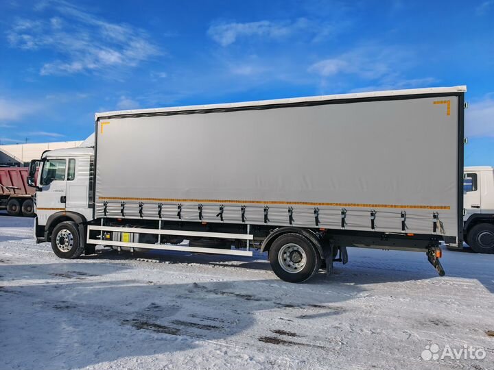 Тентованный грузовик 49 м³ ТТМ Центр на Howo T5G, 2024