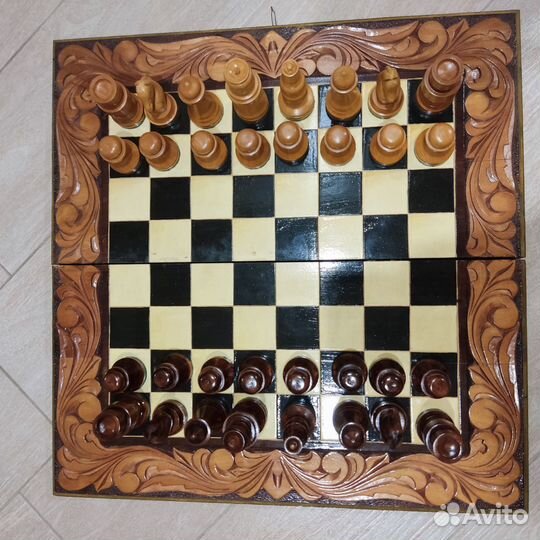 Нарды ручной работы, шахматы