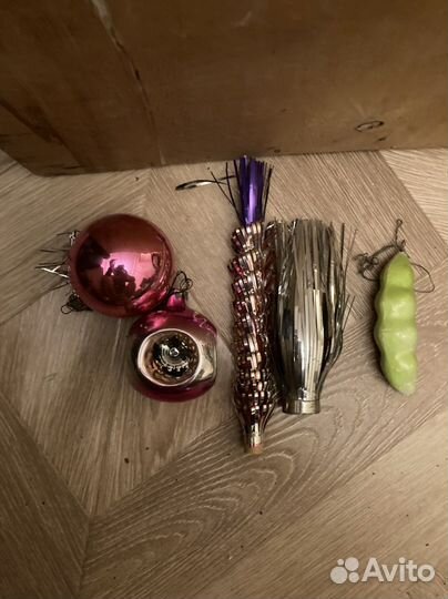 Елочные игрушки СССР