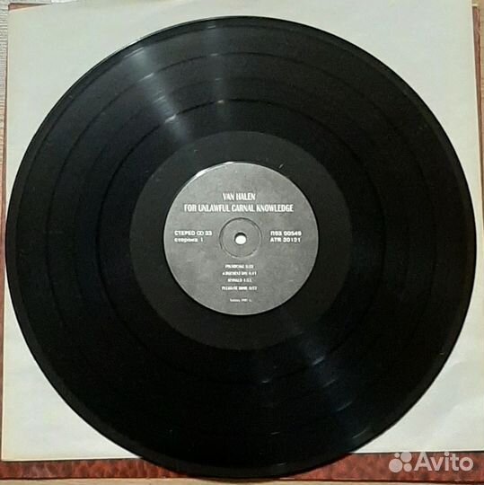 Виниловые пластинки Van Halen