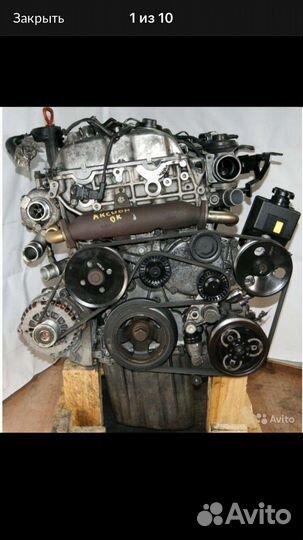 Двигатель ssangyong kyron