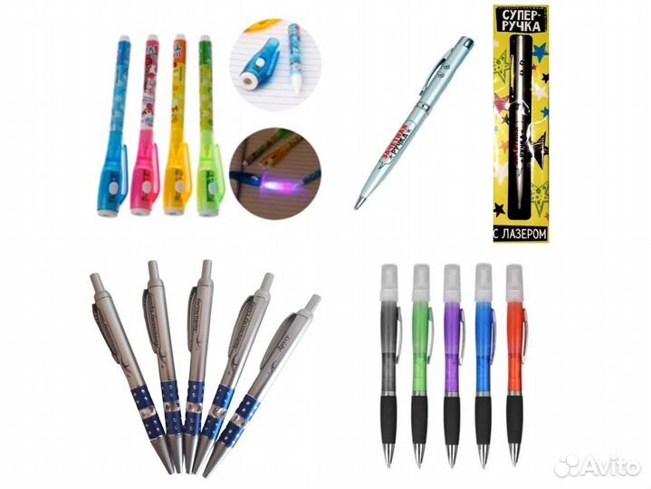 Подарочные шариковые ручки и блокнотики