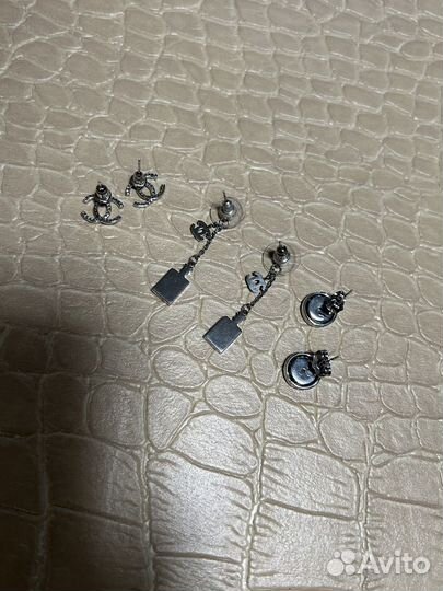 Серьги Chanel